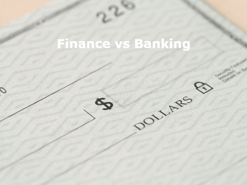 Finance vs Banking